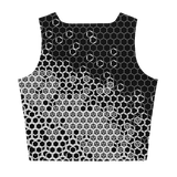 HEX AUTOMATA MONO SPORT CROP TOP-Dustrial