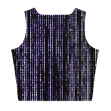 MATRIX BLUE SPORT CROP TOP-Dustrial