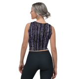 MATRIX BLUE SPORT CROP TOP