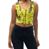 PHYSIO YL SPORT CROP TOP-SPORT CROP TOP-__label:NEW, BIODUSTRIAL, SPORT-CROP-TOP, YELLOWJACKET-Dustrial