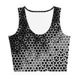 HEX AUTOMATA MONO SPORT CROP TOP-Dustrial
