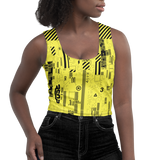 PHYSIO YELLOWJACKET SPORT CROP TOP