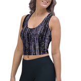 MATRIX BLUE SPORT CROP TOP