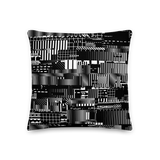 VHS NO SIGNAL MONO PILLOW