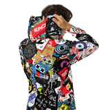 SLAPS AO-ECO-ZIP HOODIE