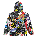 SLAPS AO-ECO-ZIP HOODIE
