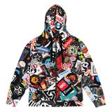 SLAPS AO-ECO-ZIP HOODIE