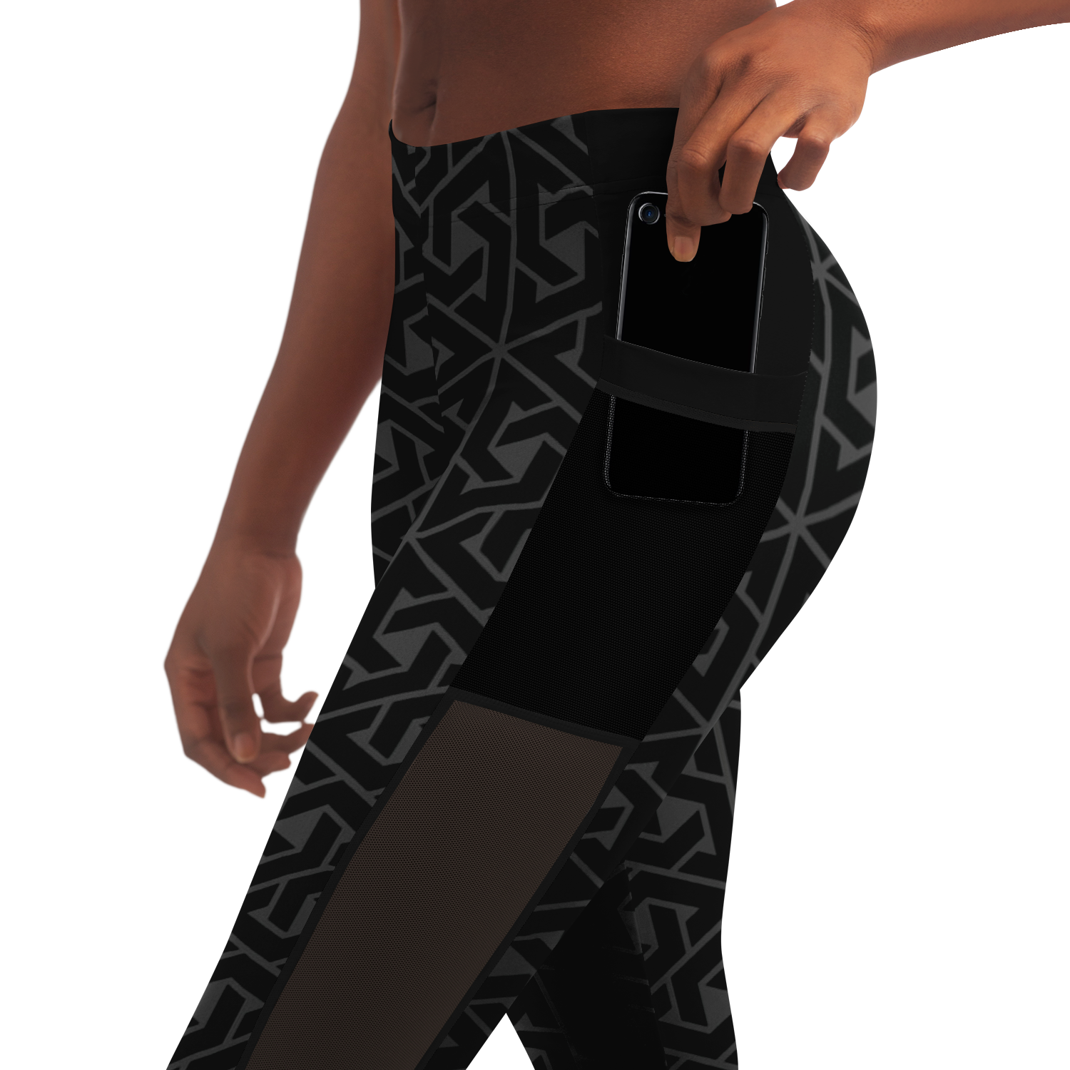 TRINITY BLVCK MESH LEGGINGS – Dustrial