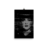 "RACHAEL GLITCH MONO" OPEN EDITION PRINT