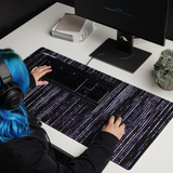 MATRIX BLUE XL DESKPAD-XL DESKPAD-__label:NEW, cyberpunk, matrix, XL DESKPAD-Dustrial
