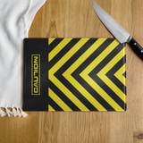 CAUTION KRAD GLASS CUTTING BOARD