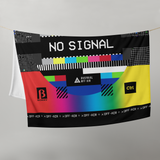 NO SIGNAL THROW BLANKET