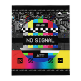 NO SIGNAL THROW BLANKET