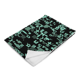 ASCII TERMINAL THROW BLANKET