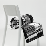 MACPAINT MONO THROW BLANKET