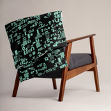 ASCII TERMINAL THROW BLANKET