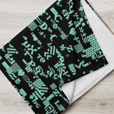 ASCII TERMINAL THROW BLANKET