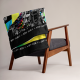 NO SIGNAL THROW BLANKET