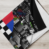 NO SIGNAL THROW BLANKET