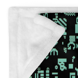 ASCII TERMINAL THROW BLANKET