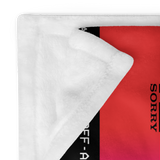 NO SIGNAL THROW BLANKET