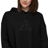 TRINITY BLVCK CROP HOODIE