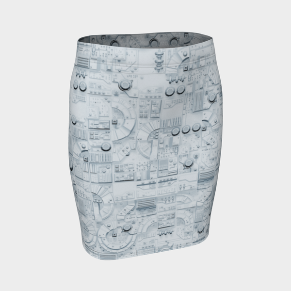 GREEBLES WIGHT PENCIL SKIRT