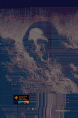 "MONA LISA CURSE" S-009 VAR. 0019 LIMITED PRINT-MATTE POSTER LE PRF-matte-poster-le-prf, mlcs009-Dustrial