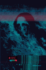 "MONA LISA CURSE" S-009 VAR. 0045 LIMITED PRINT-MATTE POSTER LE PRF-matte-poster-le-prf, mlcs009-Dustrial