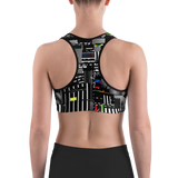 VHS RETROGRADE SPORTS BRA-SPORTS BRA-off air, SPORTS-BRA, SPORTS-BRA-PRF-Dustrial