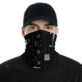 XERODUSTRIAL BASE NECK GAITER MASK-NECK GAITER-face mask, Facial Covering, MECH, mono, NECK-GAITER, NECK-GAITER-PRF-Dustrial