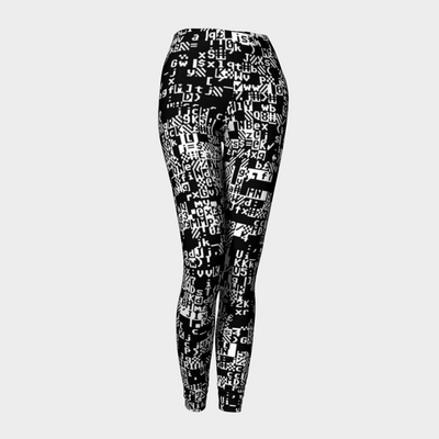 ASCII MONO DURARE LEGGINGS