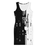CMD & CTRL ULTRA BODYCON DRESS-BODYCON-__label:NEW, BODYCON, BODYCON-PRF, cyberpunk, MECH, mono-Dustrial