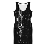 XERODUSTRIAL V2 BODYCON DRESS-BODYCON-__label:NEW, BODYCON, MECH-Dustrial