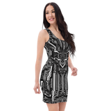 LOGIC I790K BODYCON DRESS-BODYCON-__label:NEW, BODYCON, BODYCON-PRF, cyber crime, cybercrime, cyberpunk, hacker-Dustrial