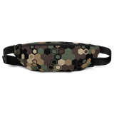 HEX CAMO WAIST PACK-WAIST PACK-__label:NEW, cyberpunk, Festival Fashion, hex camo, WAIST-PACK-Dustrial