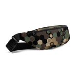 HEX CAMO WAIST PACK-WAIST PACK-__label:NEW, cyberpunk, Festival Fashion, hex camo, WAIST-PACK-Dustrial