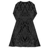 MECH I MONO MIDI DRESS-MIDI DRESS-__label:NEW, MECH, MIDI DRESS, mono-Dustrial