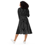 MECH I MONO MIDI DRESS-MIDI DRESS-__label:NEW, MECH, MIDI DRESS, mono-Dustrial