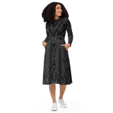 MECH I MONO MIDI DRESS-MIDI DRESS-__label:NEW, MECH, MIDI DRESS, mono-Dustrial