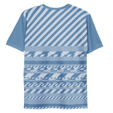 AUTOBAHN BLUE AO SHIRT-AO SHIRT-AO-SHIRT, metric, Prime tshirt-Dustrial
