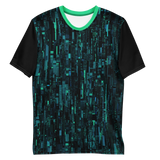 SILICON BLUE MEN'S AO SHIRT-AO SHIRT-AO-SHIRT, cyber crime, cybercrime, hacker, Prime tshirt-Dustrial
