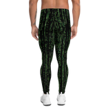 MATRIX TERMINAL COMPRESSION PANTS-MASC COMPRESSION PANTS-__label:NEW, cyberpunk, MASC-COMPRESSION-PANTS, matrix, mens-compression-pant-prf-Dustrial
