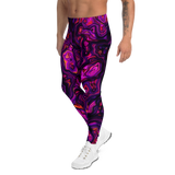 PURPLE HAZE COMPRESSION PANTS-MASC COMPRESSION PANTS-cyber crime, cybercrime, hacker, MASC-COMPRESSION-PANTS, mens-compression-pant-prf-Dustrial