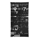 MATRIX BLVCK NECK GAITER MASK-NECK GAITER-__label:NEW, cyberpunk, matrix, NECK-GAITER, NECK-GAITER-PRF-Dustrial