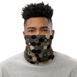 HEX CAMO NECK GAITER MASK-NECK GAITER-__label:NEW, cyberpunk, Festival Fashion, hex camo, NECK-GAITER, NECK-GAITER-PRF-Dustrial
