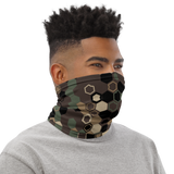 HEX CAMO NECK GAITER MASK-NECK GAITER-__label:NEW, cyberpunk, Festival Fashion, hex camo, NECK-GAITER, NECK-GAITER-PRF-Dustrial