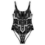 LOGIC I790K MONO BODYSUIT-BODYSUITS-__label:NEW, BODYSUIT, cyber crime, cybercrime, cyberpunk, hacker, mono, SWIMWEAR-BODYSUIT-Dustrial