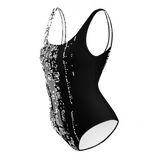 DEFRAG RAID 0 MONO BODYSUIT-BODYSUITS-arch, BODYSUIT, Festival Fashion, mono, ONE PIECE PR, SWIMWEAR-BODYSUIT-Dustrial