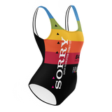 VHS SORRY BODYSUIT-BODYSUITS-BODYSUIT, Festival Fashion, off air, ONE PIECE PR, SWIMWEAR-BODYSUIT-Dustrial